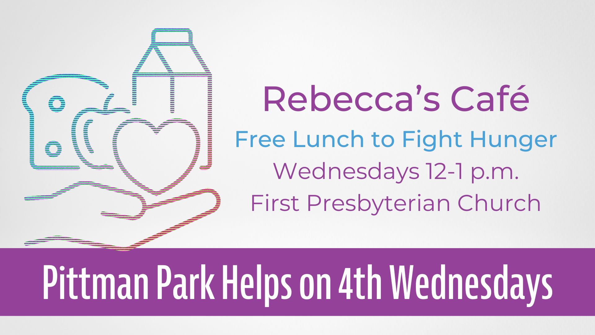 A Message from the Rebecca’s Cafe Coordinator
