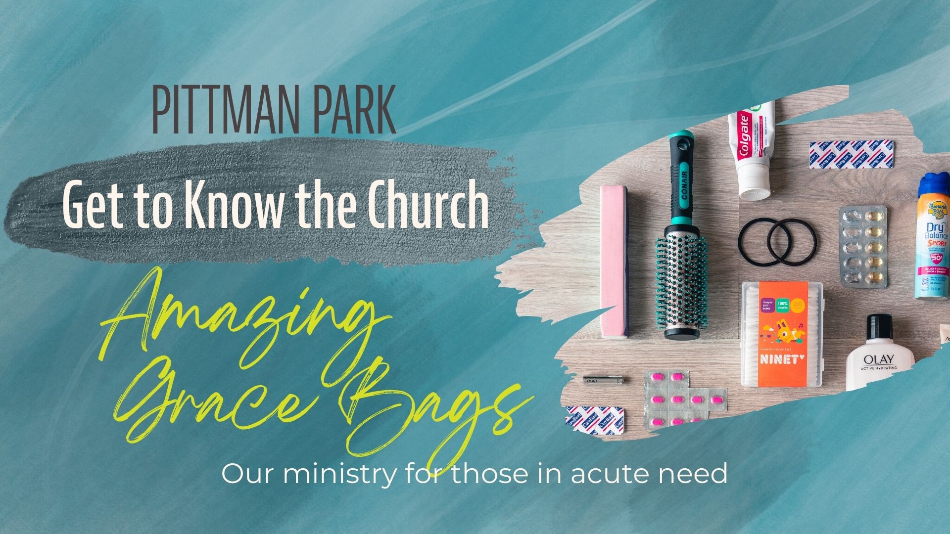Get to Know the Church: Amazing Grace Bags