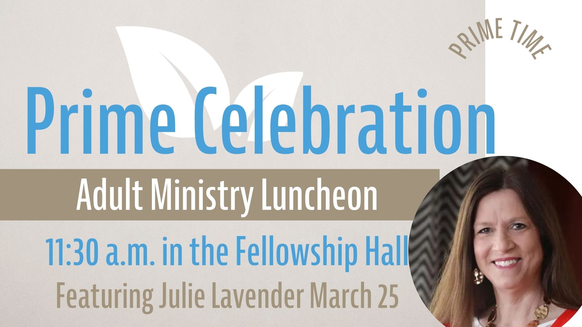 Adult Ministry Luncheon