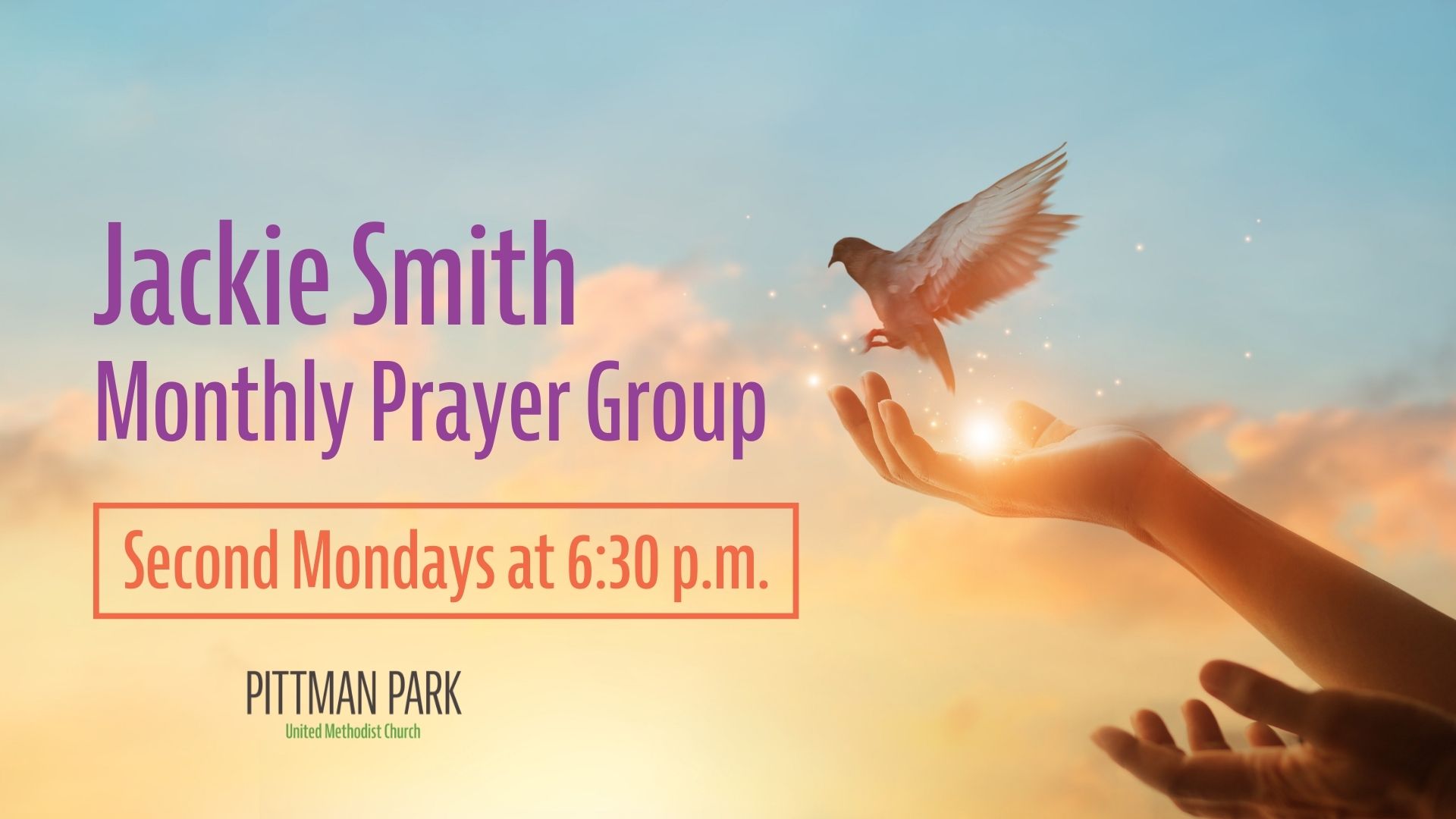 Women’s Prayer Group Second Mondays at 6:30 p.m.