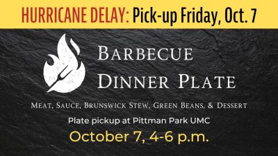 Barbecue Plate Fundraiser Postponed