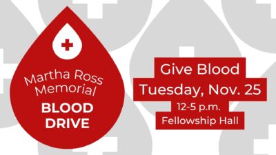 Martha Ross Memorial Blood Drive