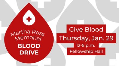 Martha Ross Memorial Blood Drive