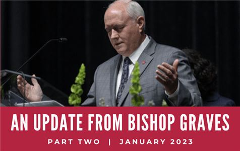 Let’s Talk:  2023 Updates From Bishop Graves–Part 2