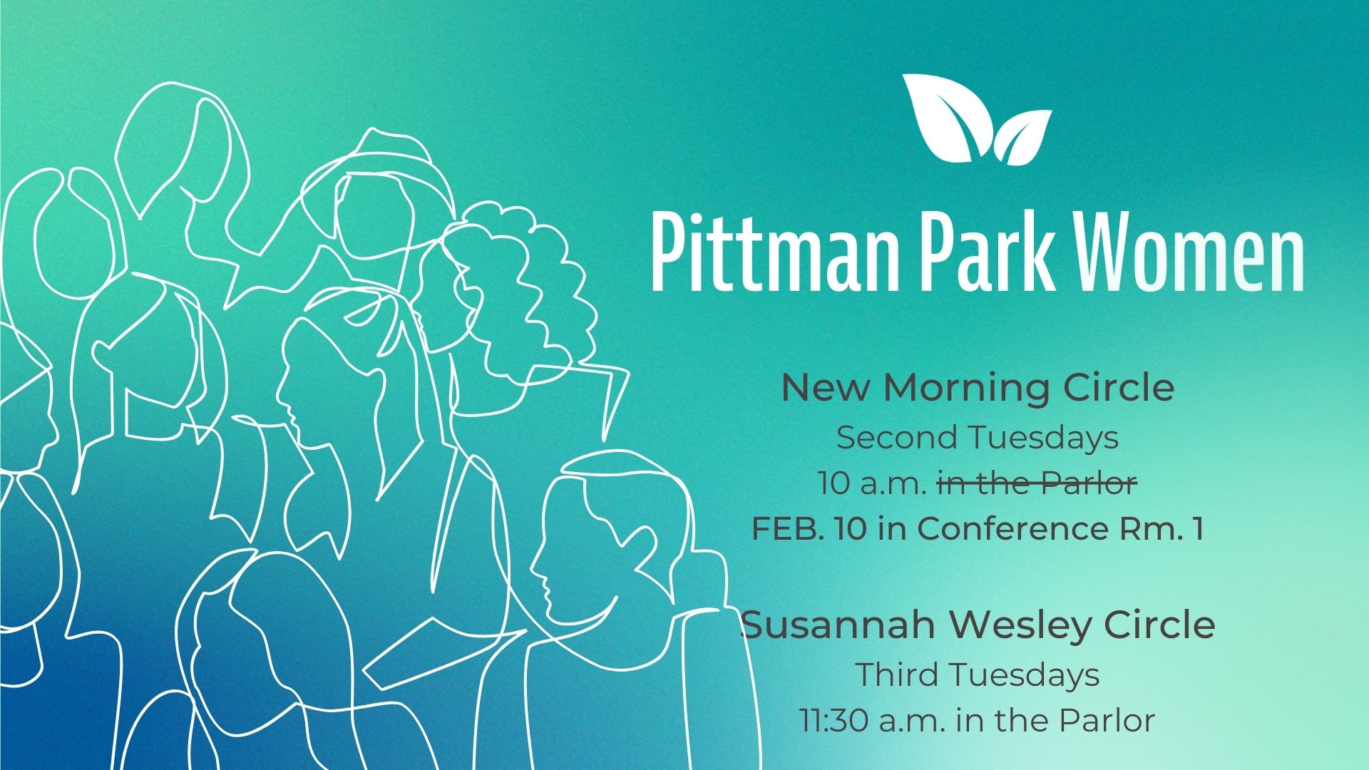 Monthly Women’s Meetings