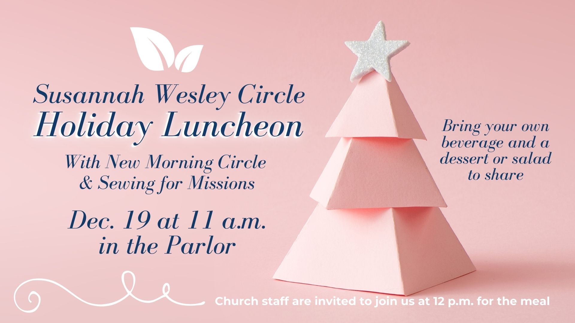Susannah Wesley Circle Holiday Luncheon