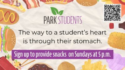 Bring Snacks for Park Students on Sunday Nights