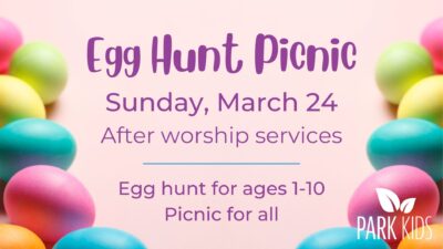 Egg Hunt March 24