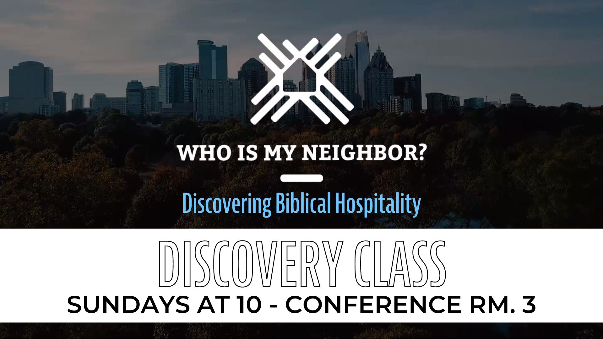 Discovering Biblical Hospitality Sundays at 10