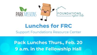 Pack Lunches for Foundations Resource Center