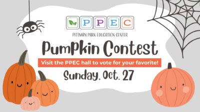 Vote for your favorite PPEC Pumpkin Oct. 27