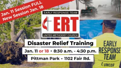 Disaster Relief Training Jan. 11