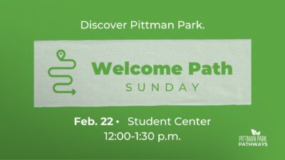 Welcome Path newcomers lunch