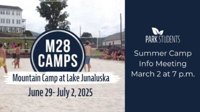 Park Students Summer Camp Info Meeting