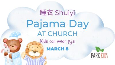 Park Kids Pajama Day