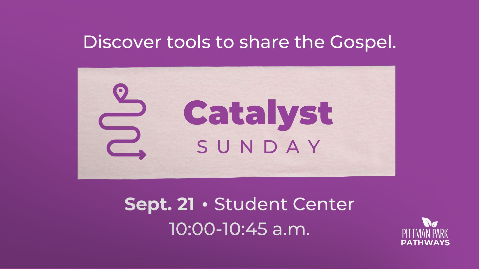 Catalyst Sunday