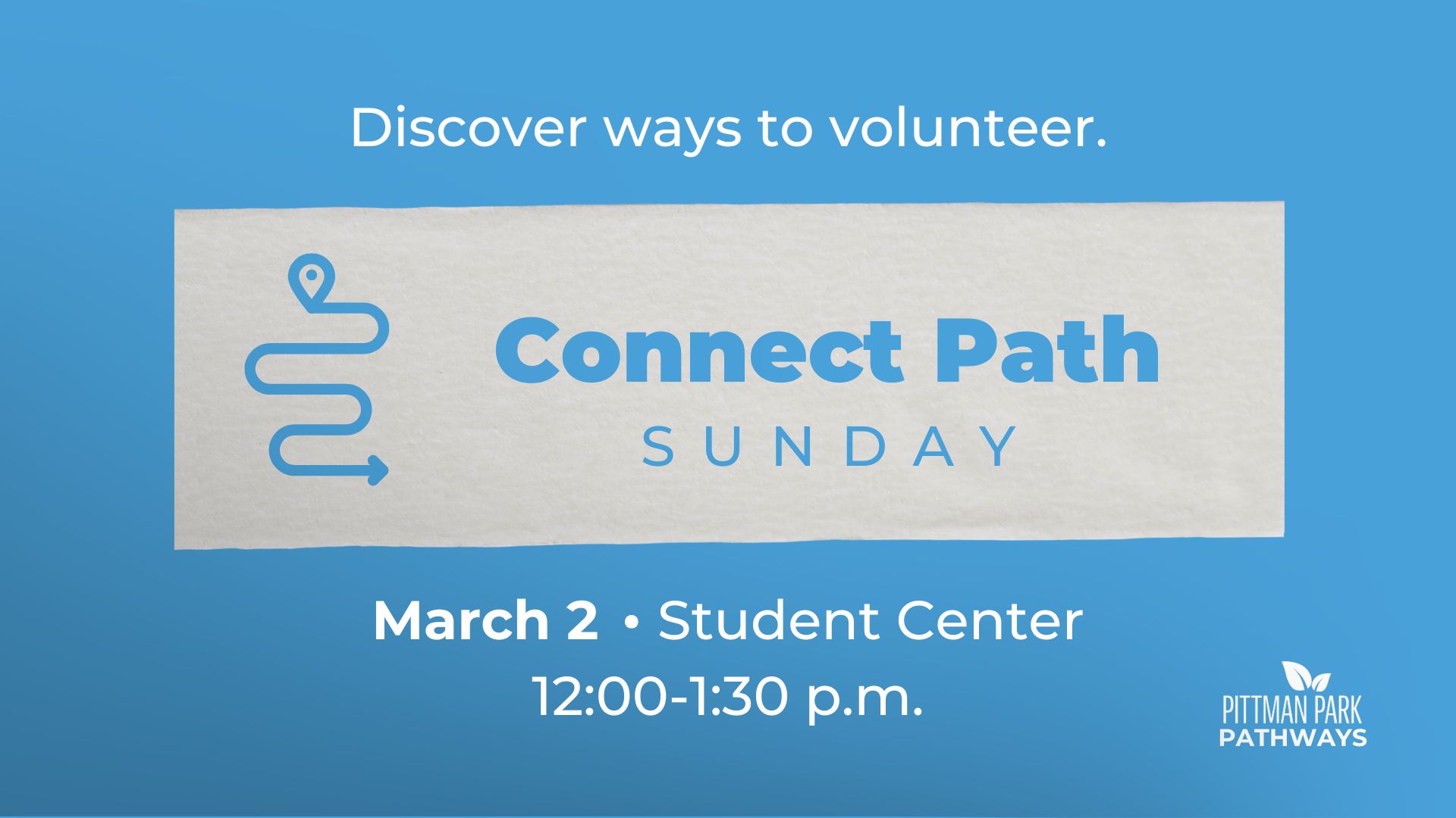 Connect Path Sunday Logo