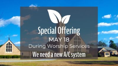 Special Offering May 18
