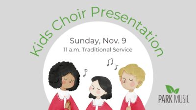 Kids Choir Presentation Nov. 9
