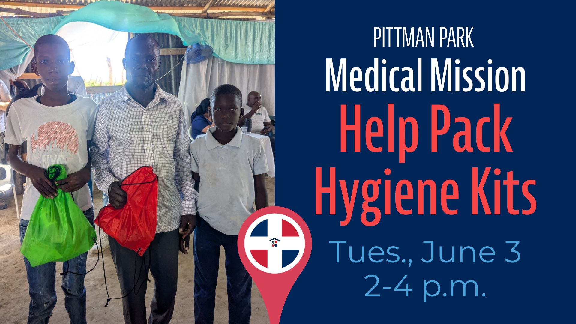 Help Pack Hygiene Kits June 3