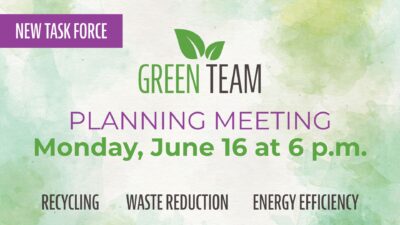 Green Team Planning Meeting June 16