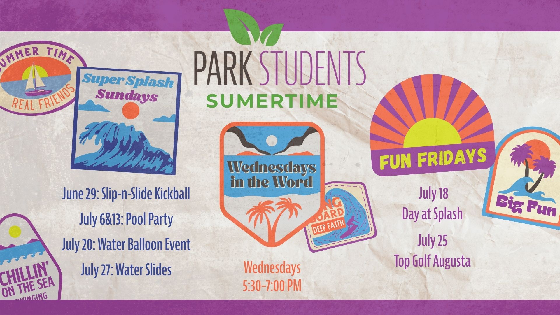 Park Students Summertime