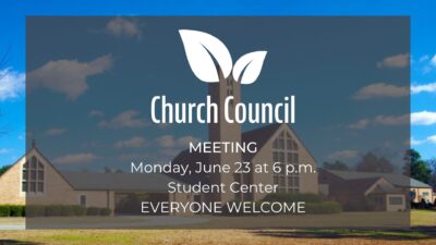 Church Council June 23