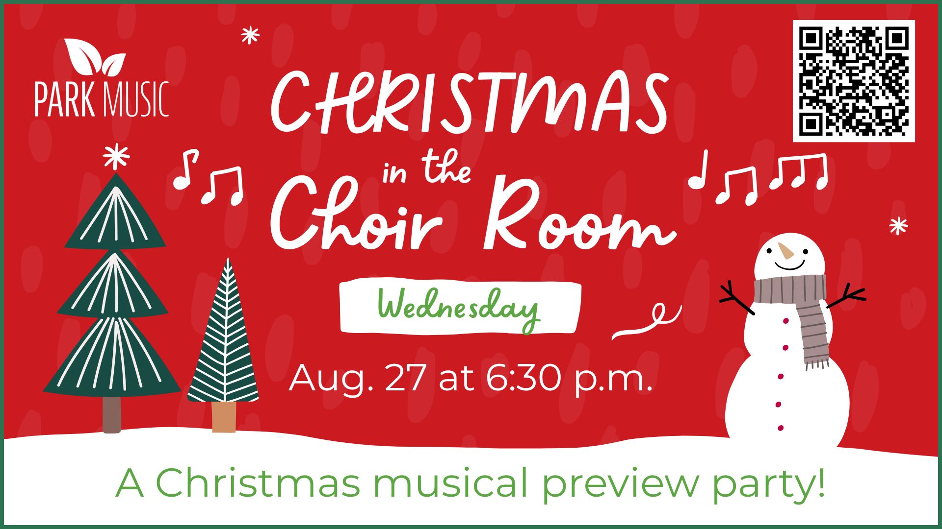 Christmas in the Choir Room