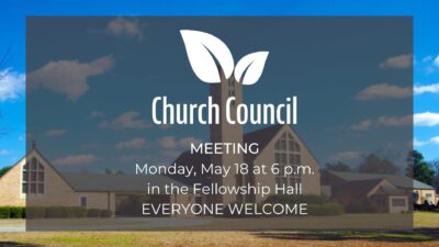 Church Council Meeting May 18