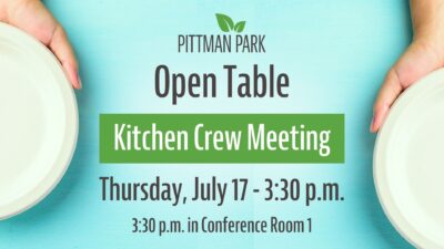 Open Table Kitchen Meeting