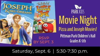 Park Kids Movie Night Sept. 6