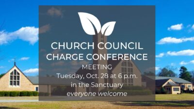 Church Council Charge Conference Meeting