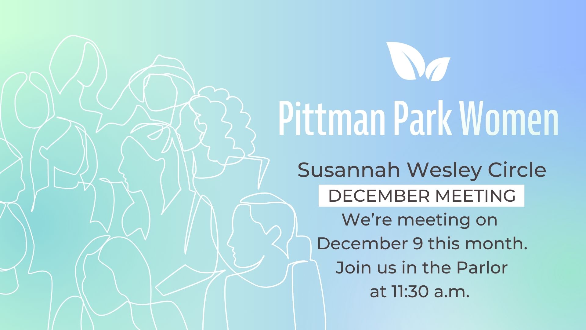Susannah Wesley Circle Dec. 9