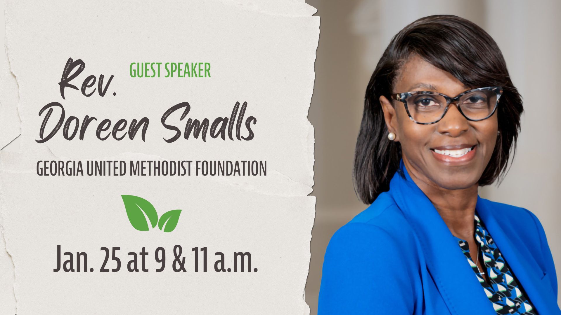 Guest Speaker Jan. 25