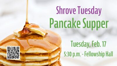 Shrove Tuesday Pancake Supper