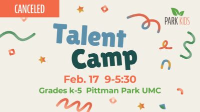 Talent Camp CANCELED