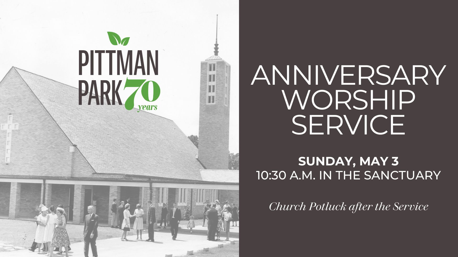 Anniversary Worship Service
