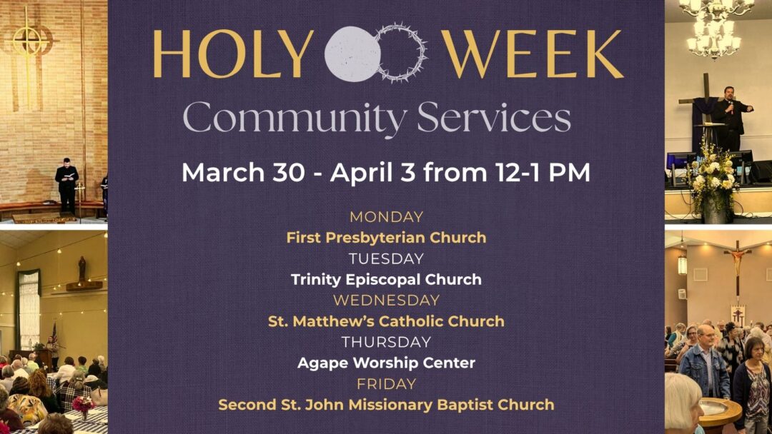 Community Holy Week Services