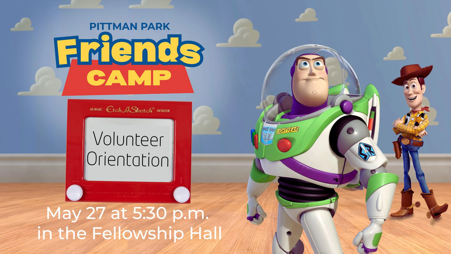 Volunteer Orientation for Friends Camp VBS