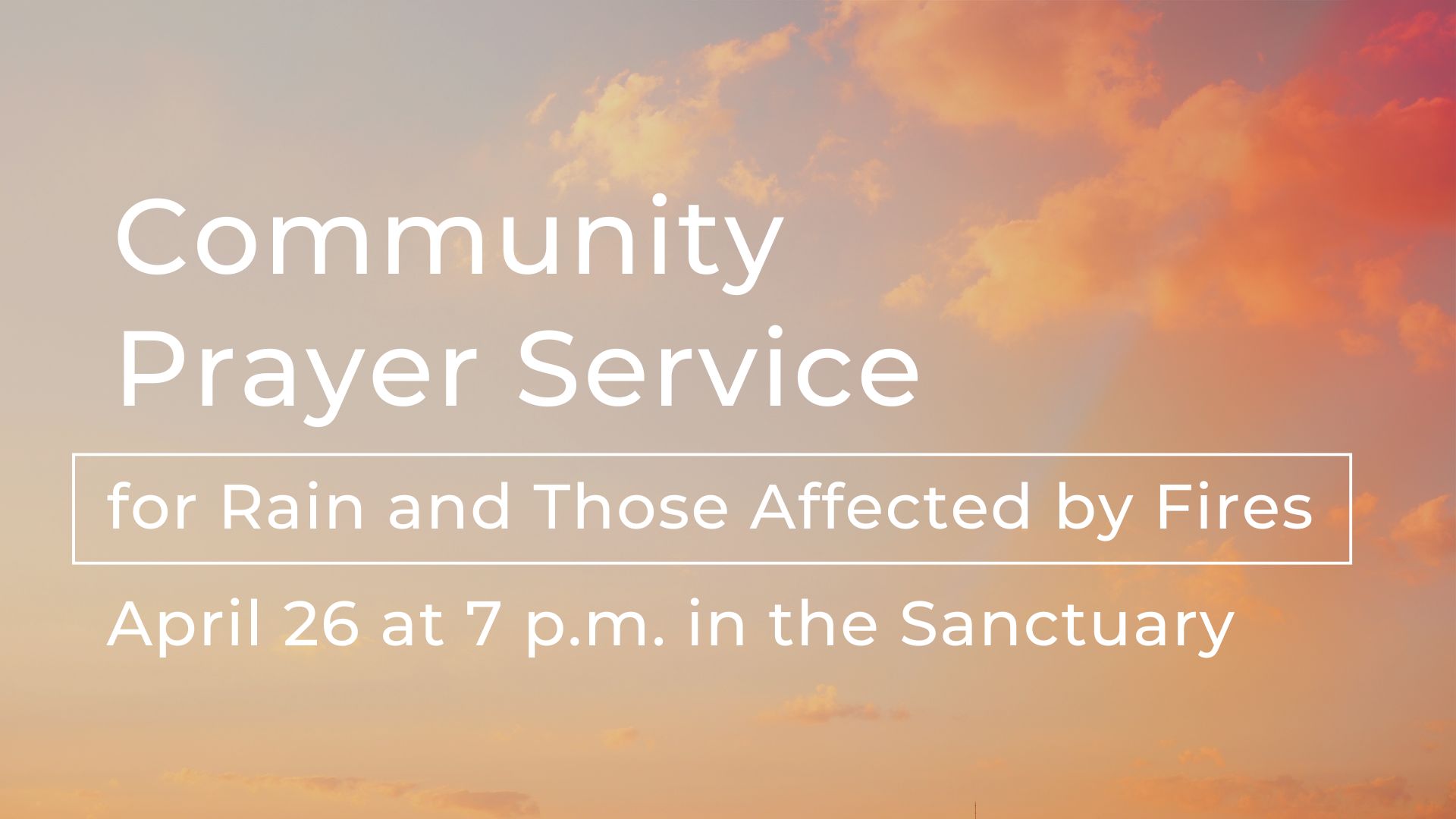 Community Prayer Service