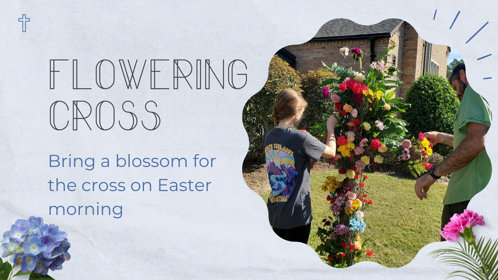 Visit the Flowering Cross on Easter