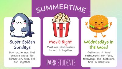 Summertime with Park Students