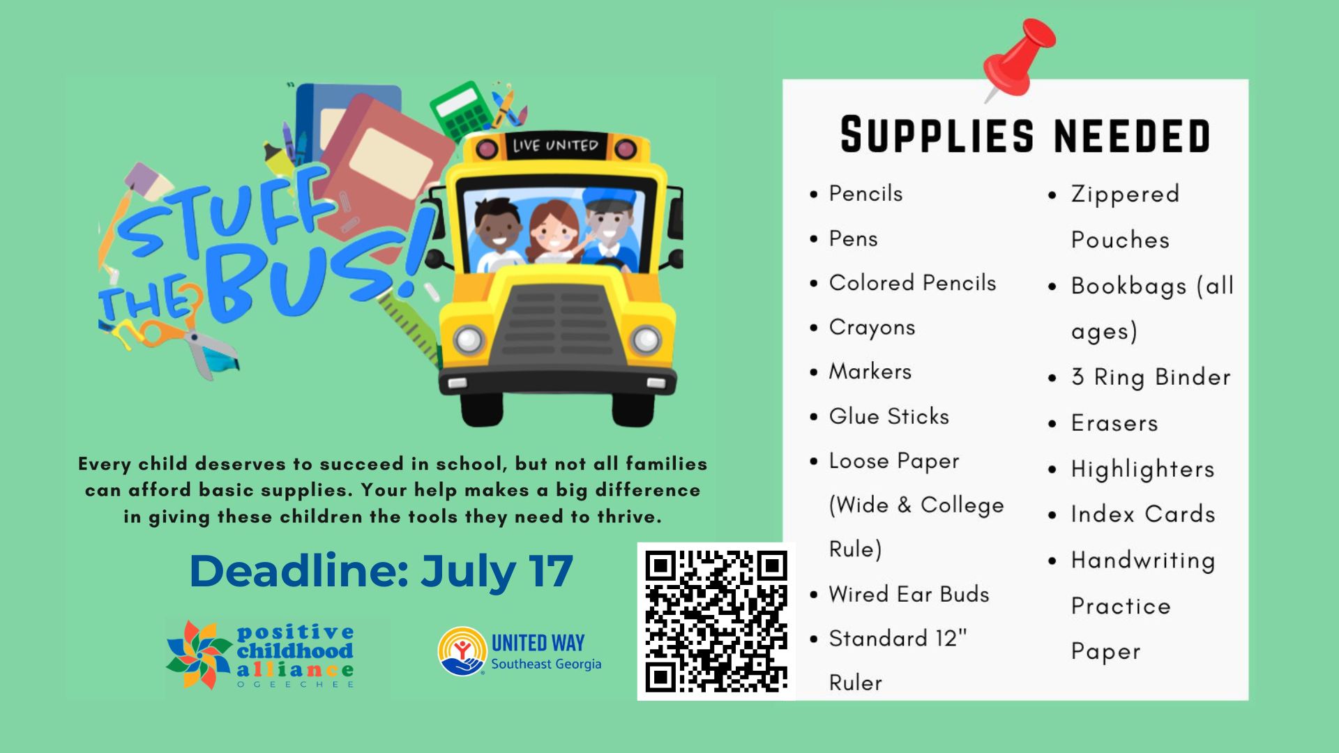 School Supply Drive