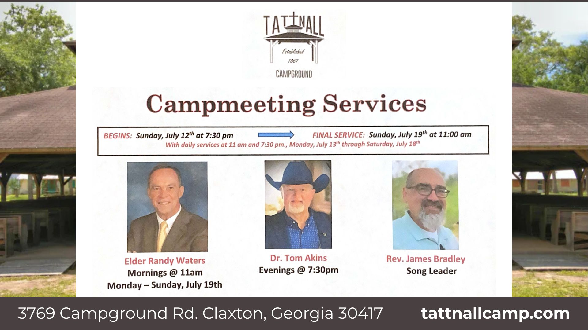 Tattnall Campmeeting 2026