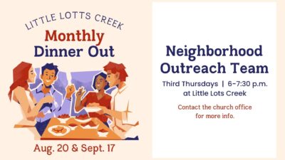 Neighborhood Outreach