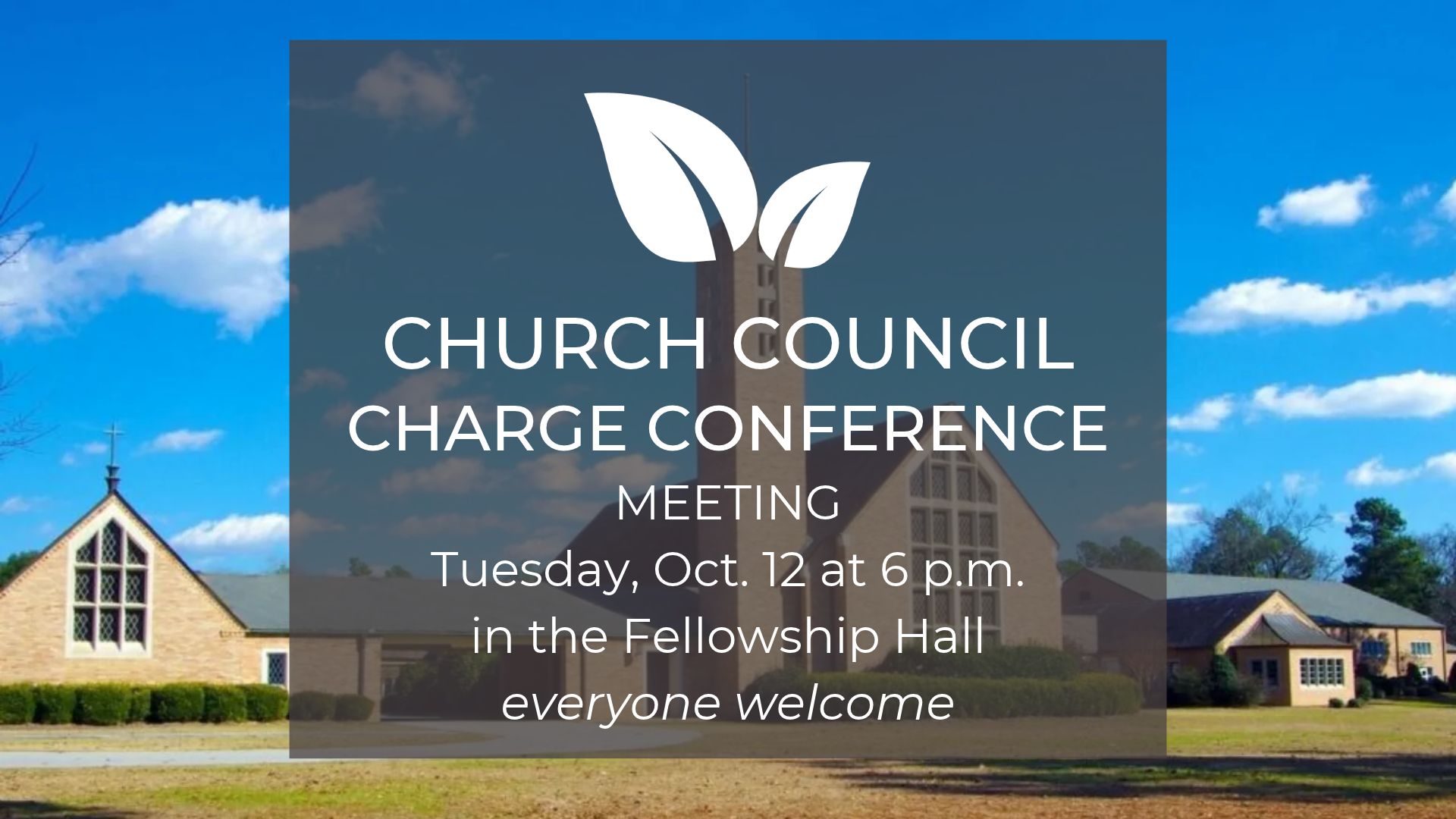 Church Council Charge Conference
