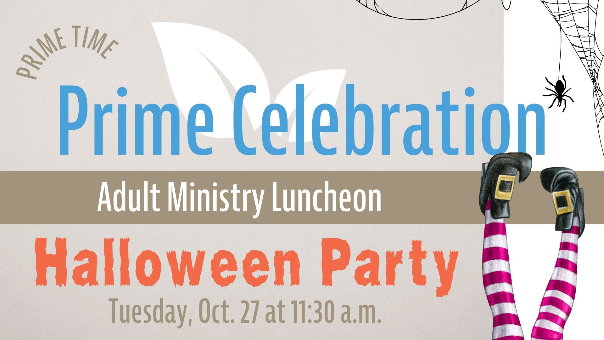 Prime Adult Luncheon Oct. 27